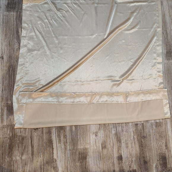Croscill Satin Champagne Curtain Panels (Set Of 2)-40x82" each - Picture 7 of 12